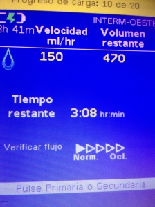 It's in Spanish, but you can see the time remaing